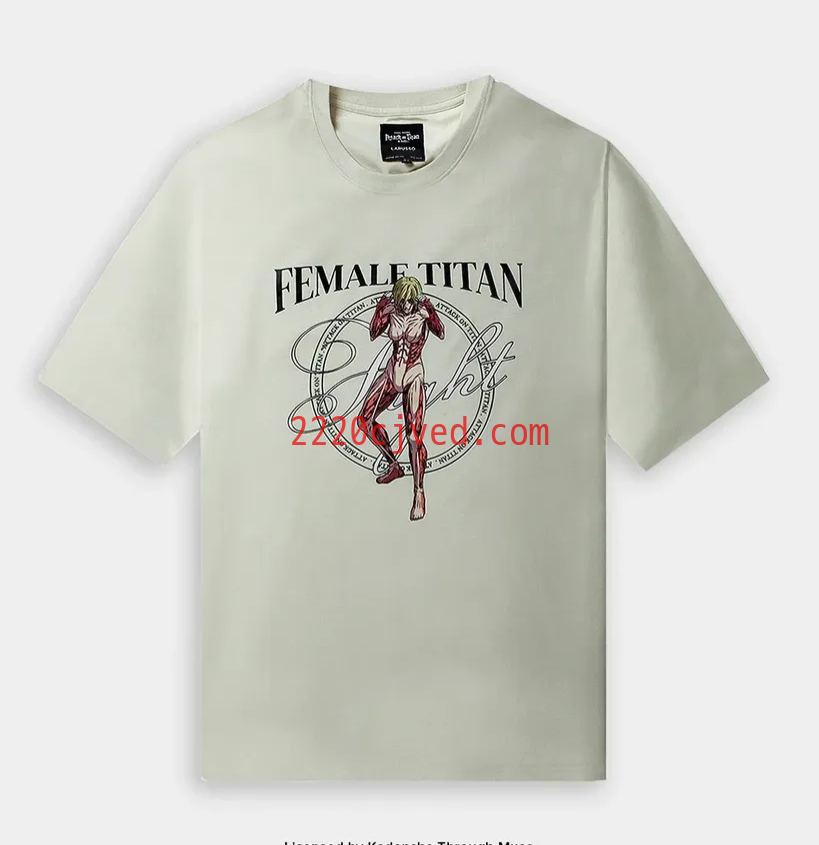 预发布站点、Attack on Titan T Shirt Female Titan、mysite-12345