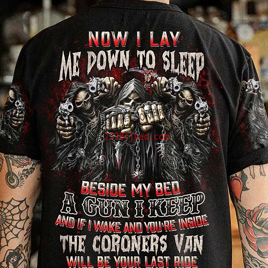 预发布站点、Now I Lay Me Down to Sleep All Over Print Men's T-Shirt、xsh-12345