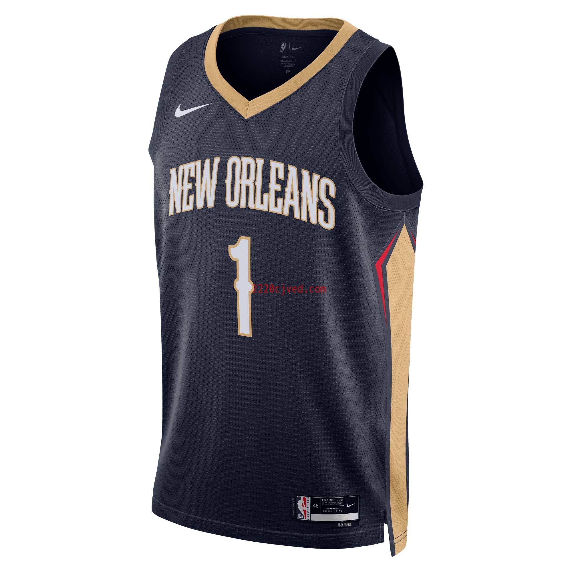 预发布站点、Zion Williamson New Orleans Pelicans Unisex Swingman Jersey - Association Edition - Navy、FF-CUSTOM-12345