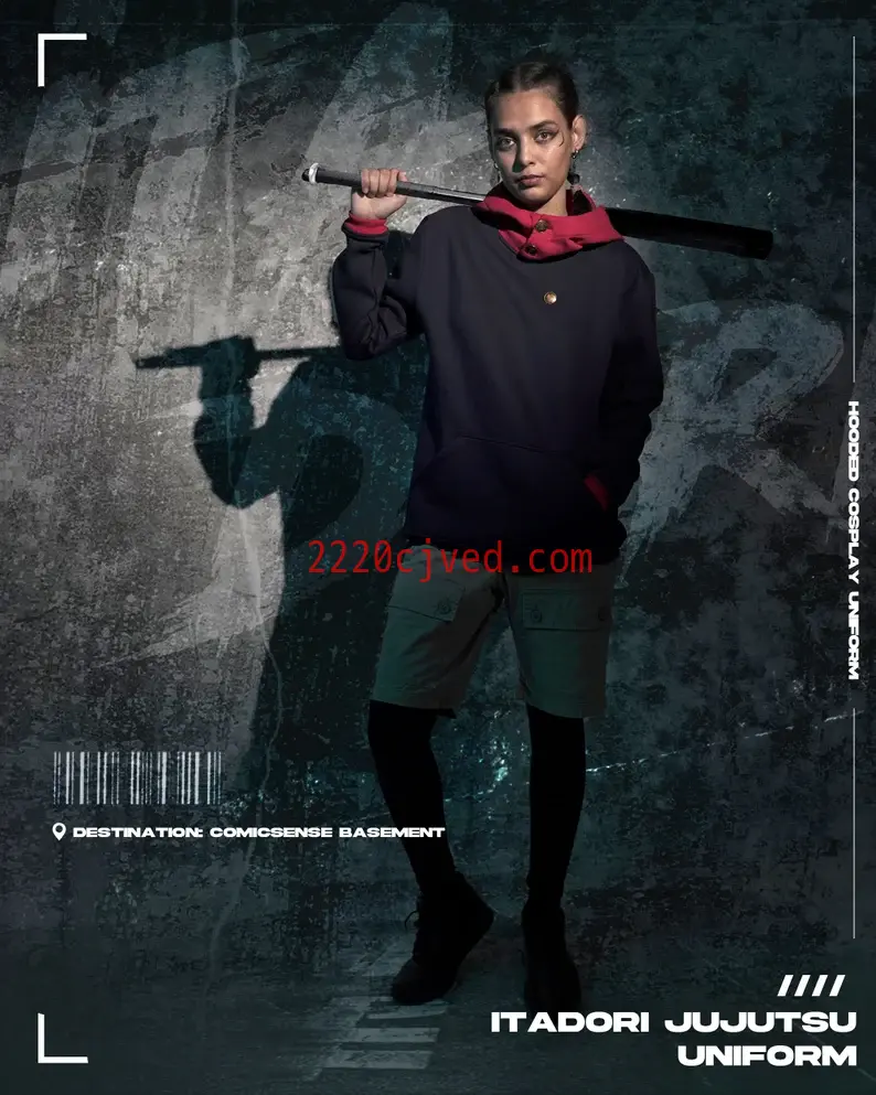 预发布站点、Unisex Tokyo Jujutsu High Uniform Anime Inspired Cosplay Hoodie、mysite-12345