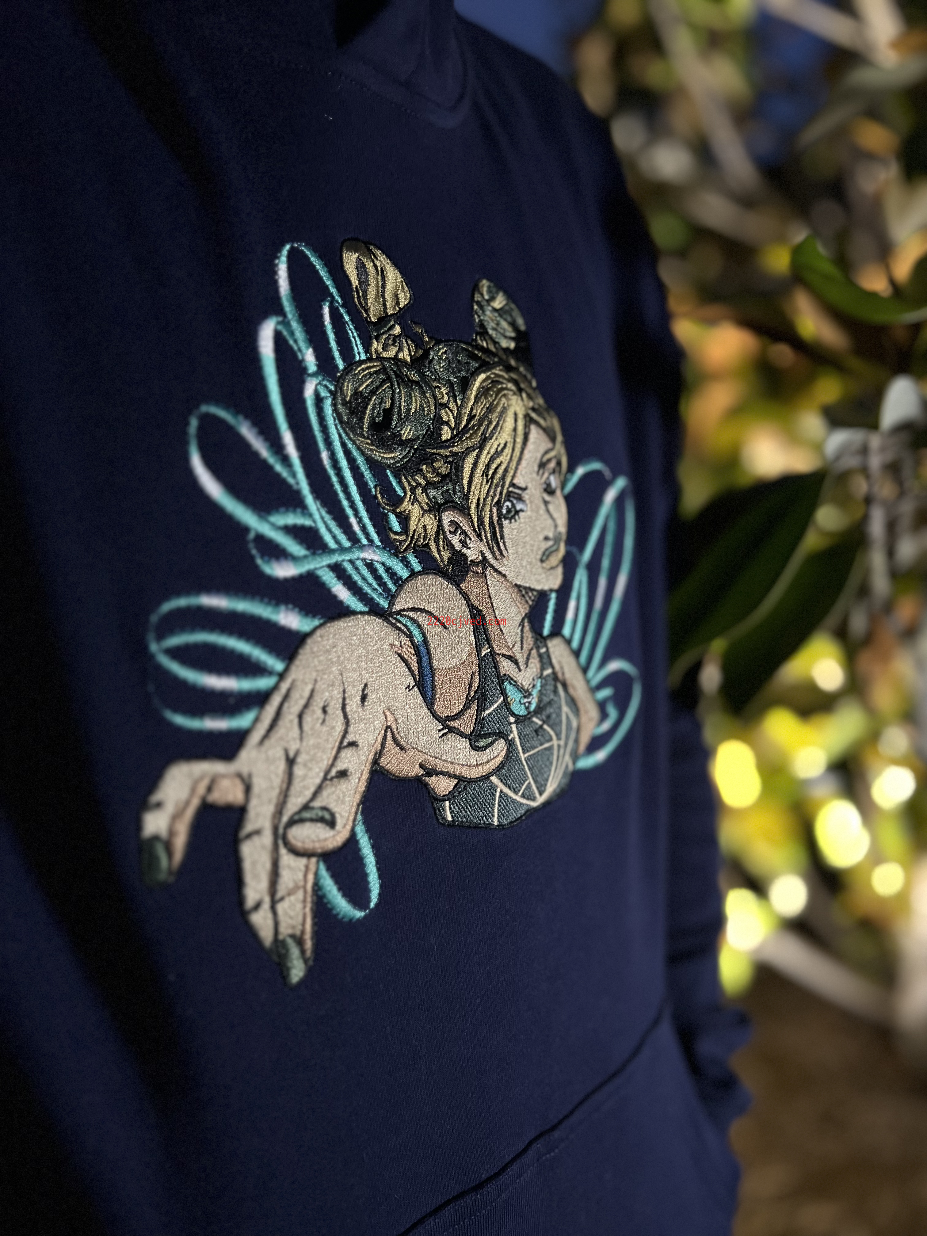 预发布站点、Jolyne / Stone Free Embroidery Hoodie、mysite-12345