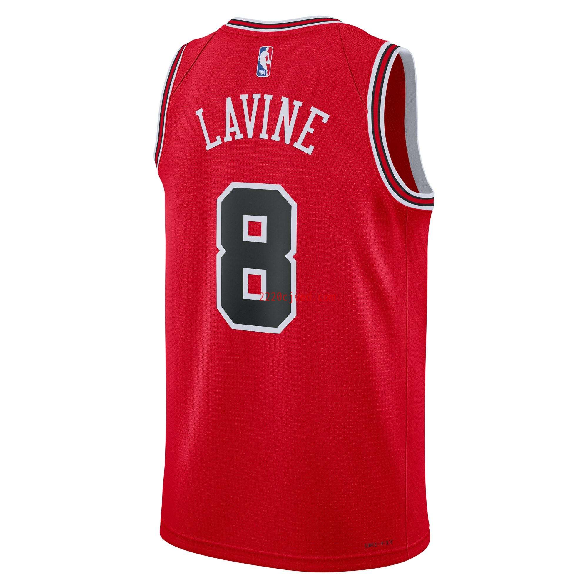 预发布站点、Zach LaVine Chicago Bulls Unisex Swingman Jersey - Association Edition - Red、FF-CUSTOM-12345