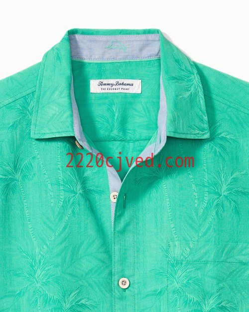 预发布站点、Big and Tall Coconut Point Palm Vista IslandZone Camp Shirtenglish、-12345