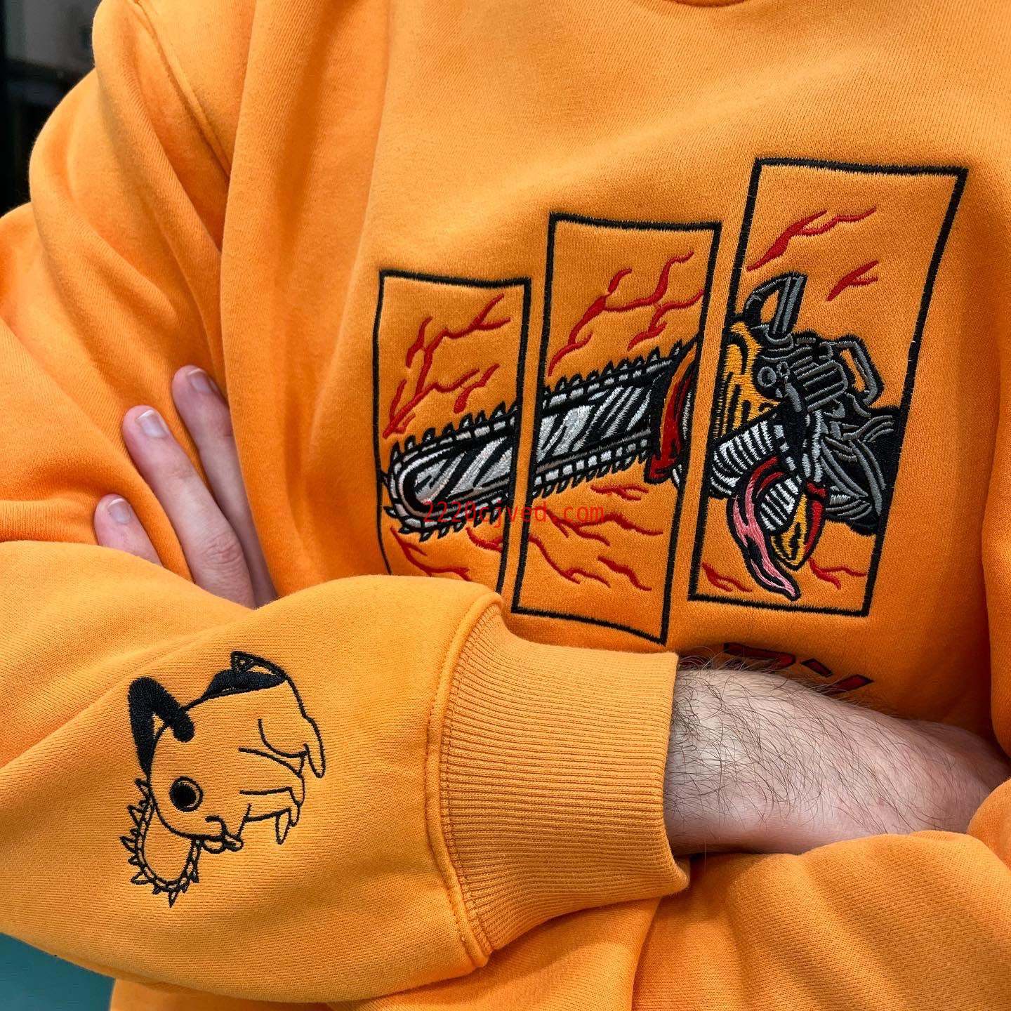 预发布站点、Denji "????' ???????" Embroidery Crewneck、mysite-12345