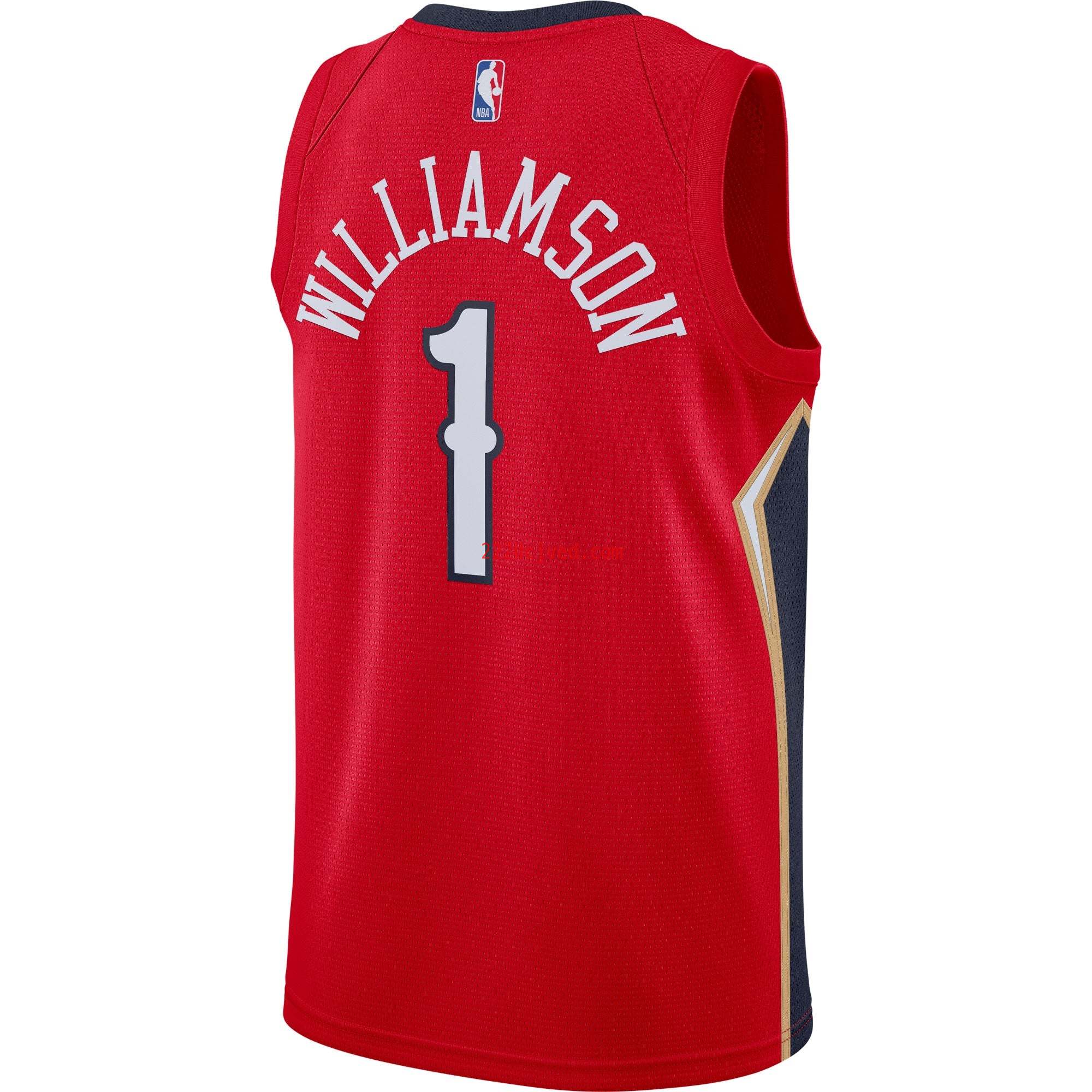 预发布站点、Zion Williamson New Orleans Pelicans Jordans Brand 2020/21 Swingman Jersey - Statement Edition - Red、FF-CUSTOM-12345