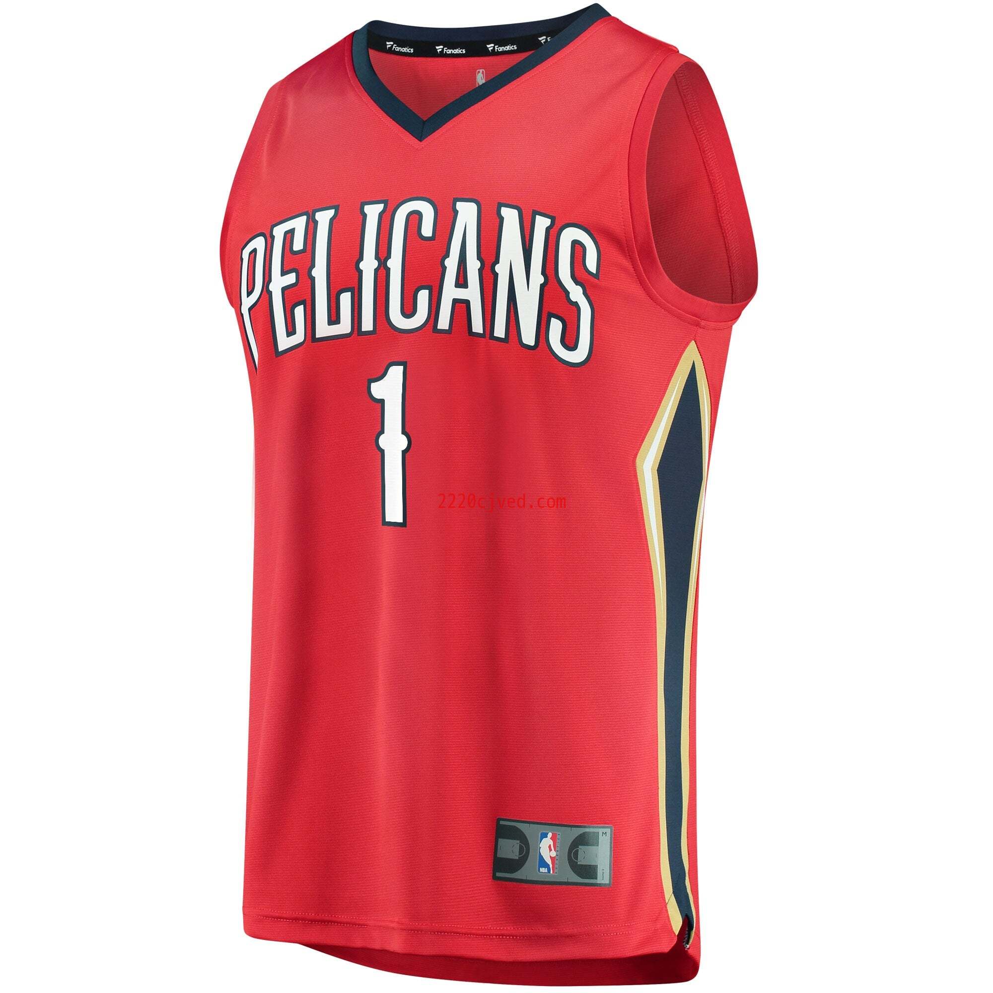 预发布站点、Zion Williamson New Orleans Pelicans Fanatics Branded Replica Fast Break Jersey Red - Statement Edition、FF-CUSTOM-12345