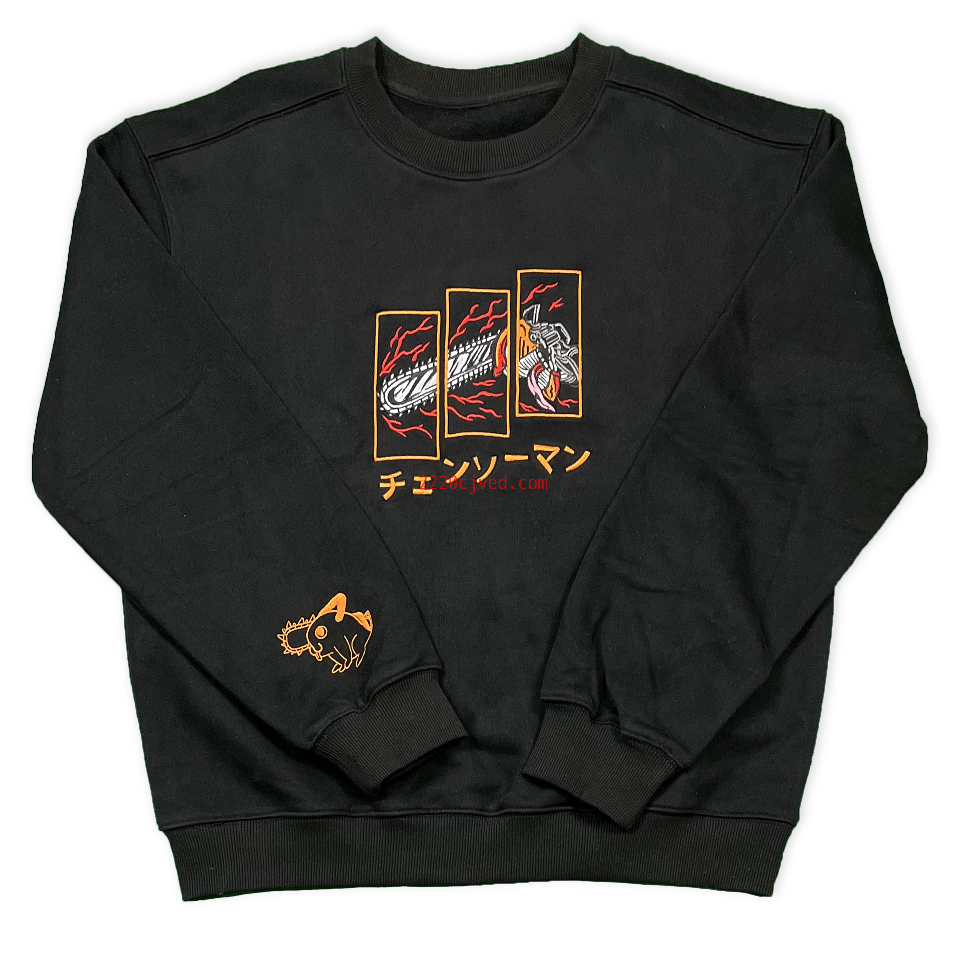 预发布站点、Denji "????' ???????" Embroidery Crewneck、mysite-12345