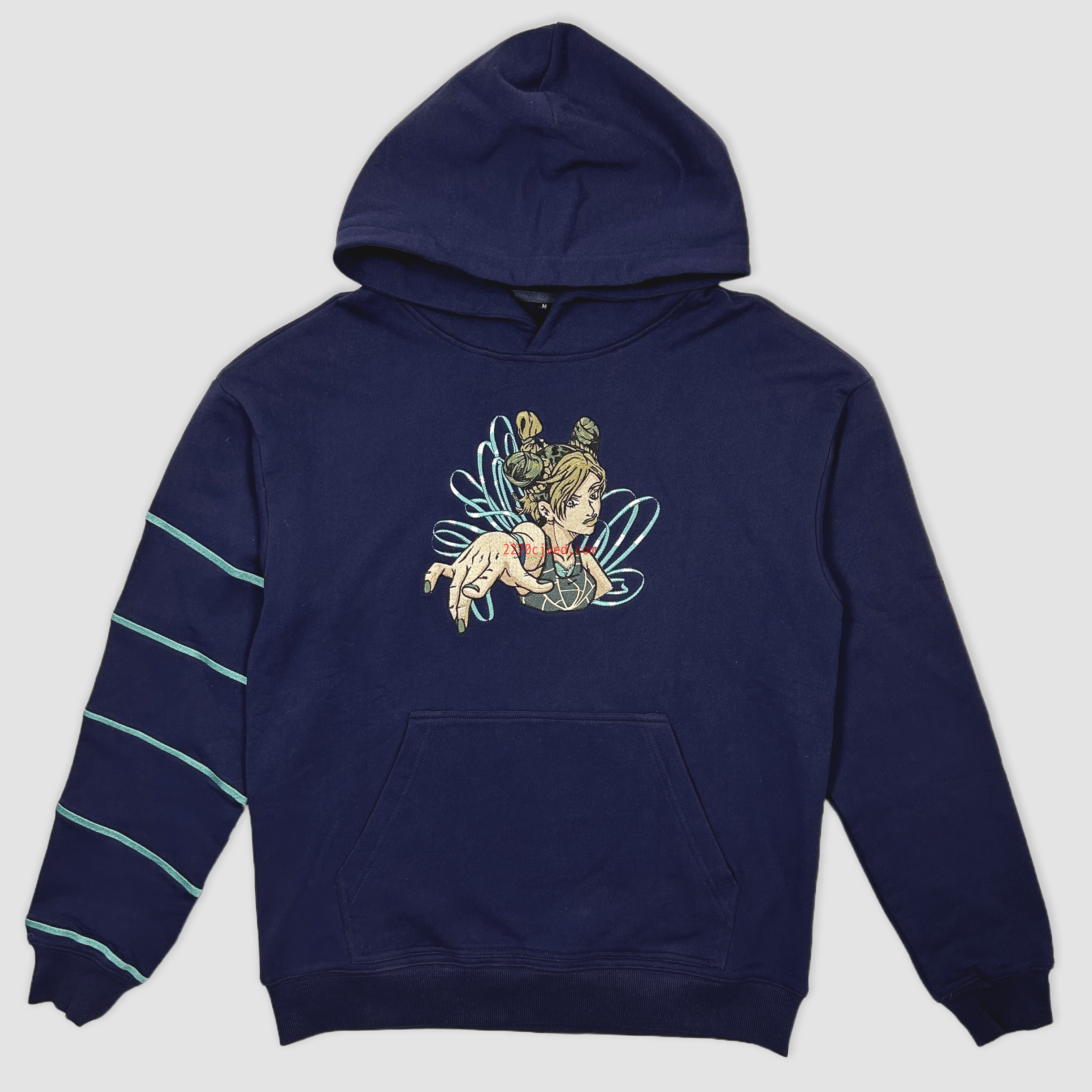 预发布站点、Jolyne / Stone Free Embroidery Hoodie、mysite-12345