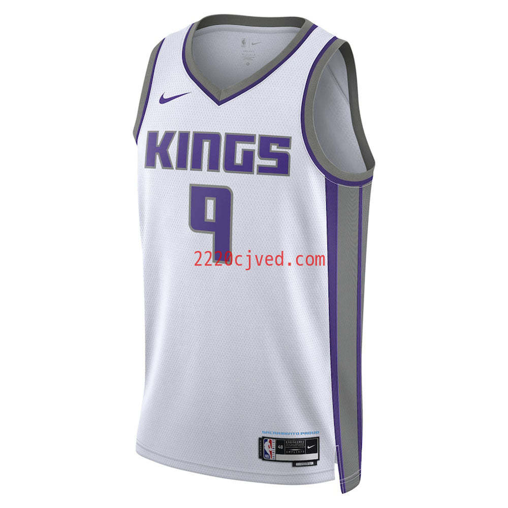 预发布站点、Youth Sacramento Kings Kevin Huerter Association Jersey - White、FF-CUSTOM-12345
