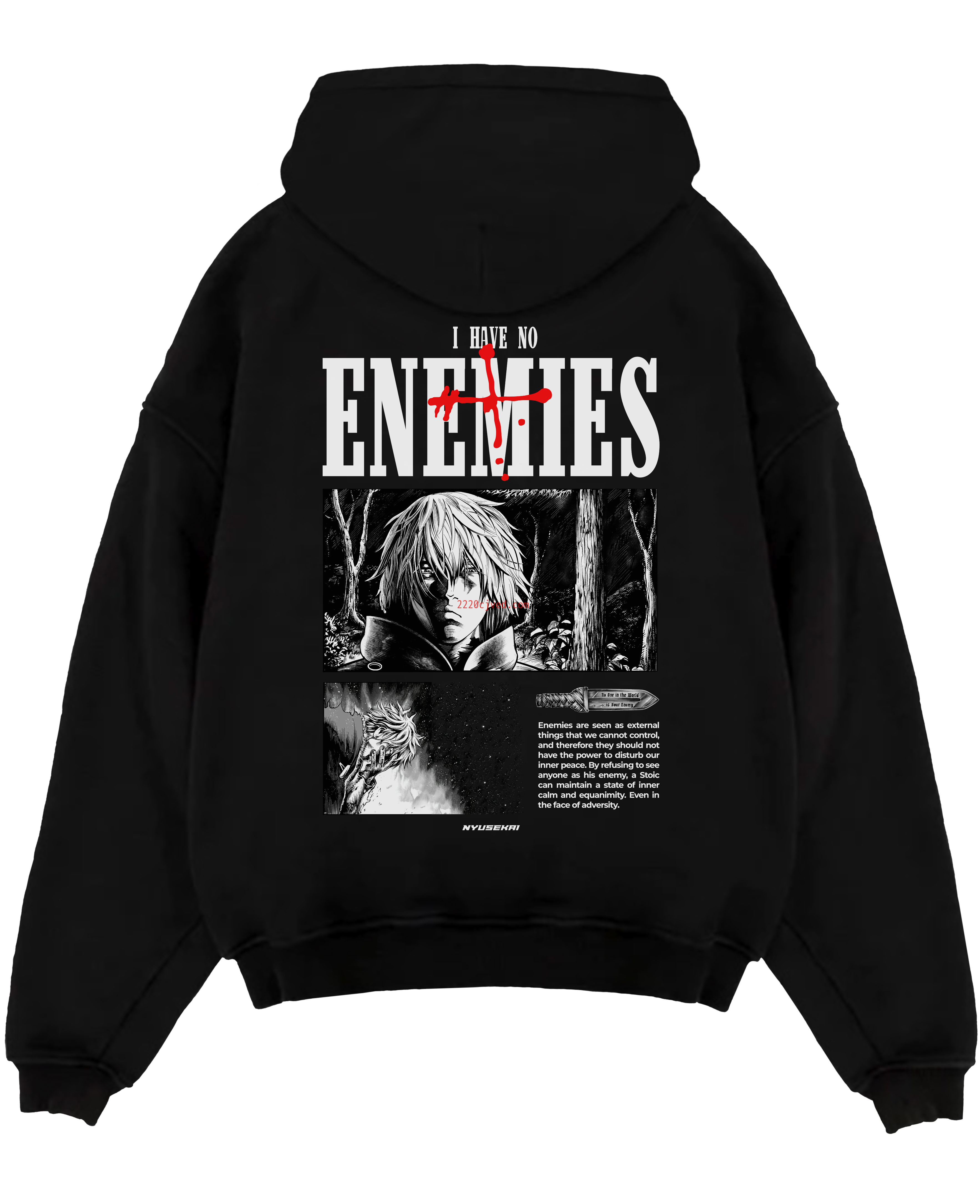 预发布站点、"Thorfinn X I have no enemies - Vinland Saga" Hoodie、mysite-12345