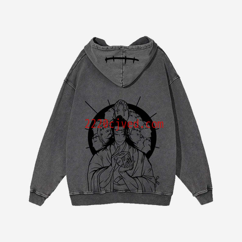 预发布站点、Kenjaku's Curse Vintage Hoodie、mysite-12345