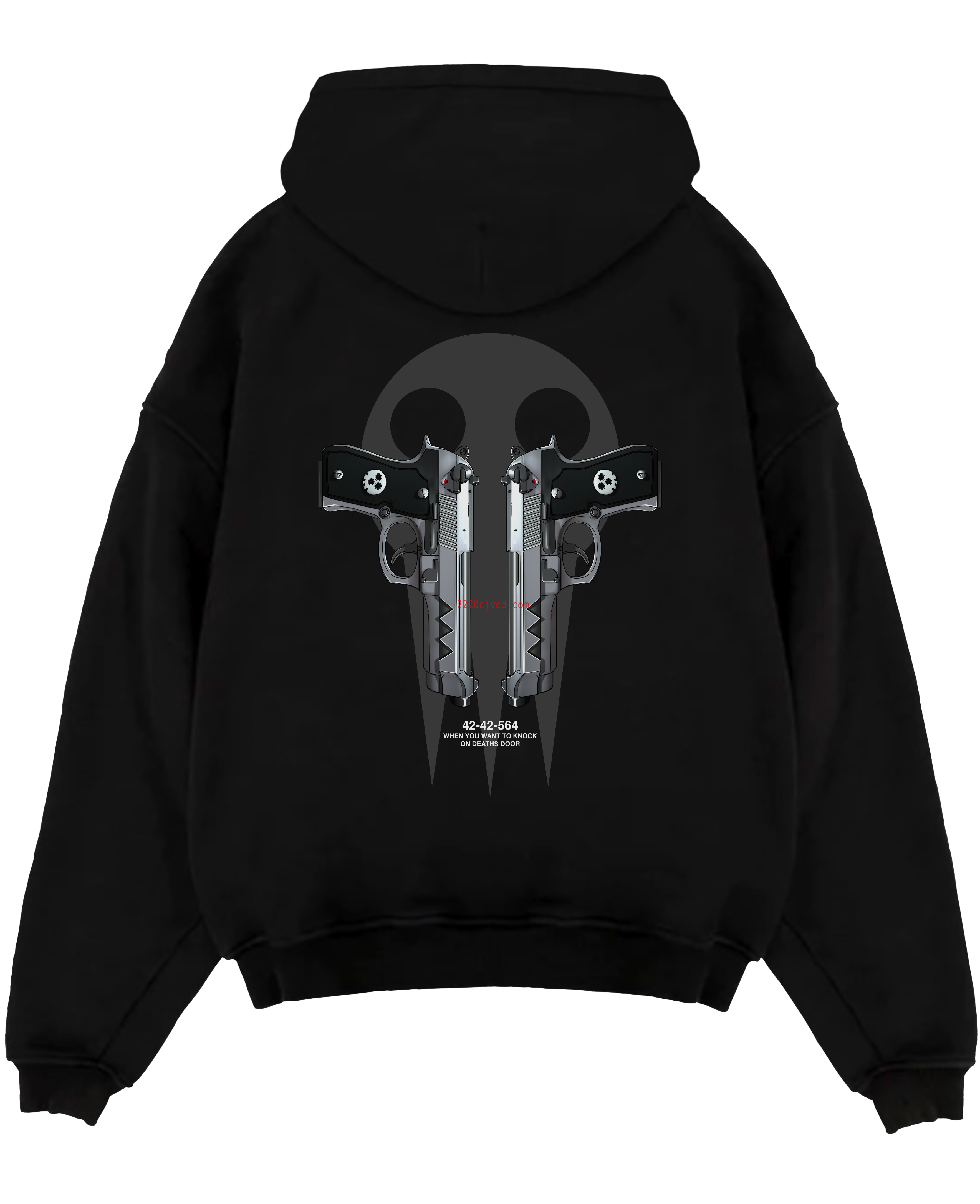 预发布站点、"Death the Kid X Demon Twin Guns - Soul Eater" Hoodie、mysite-12345