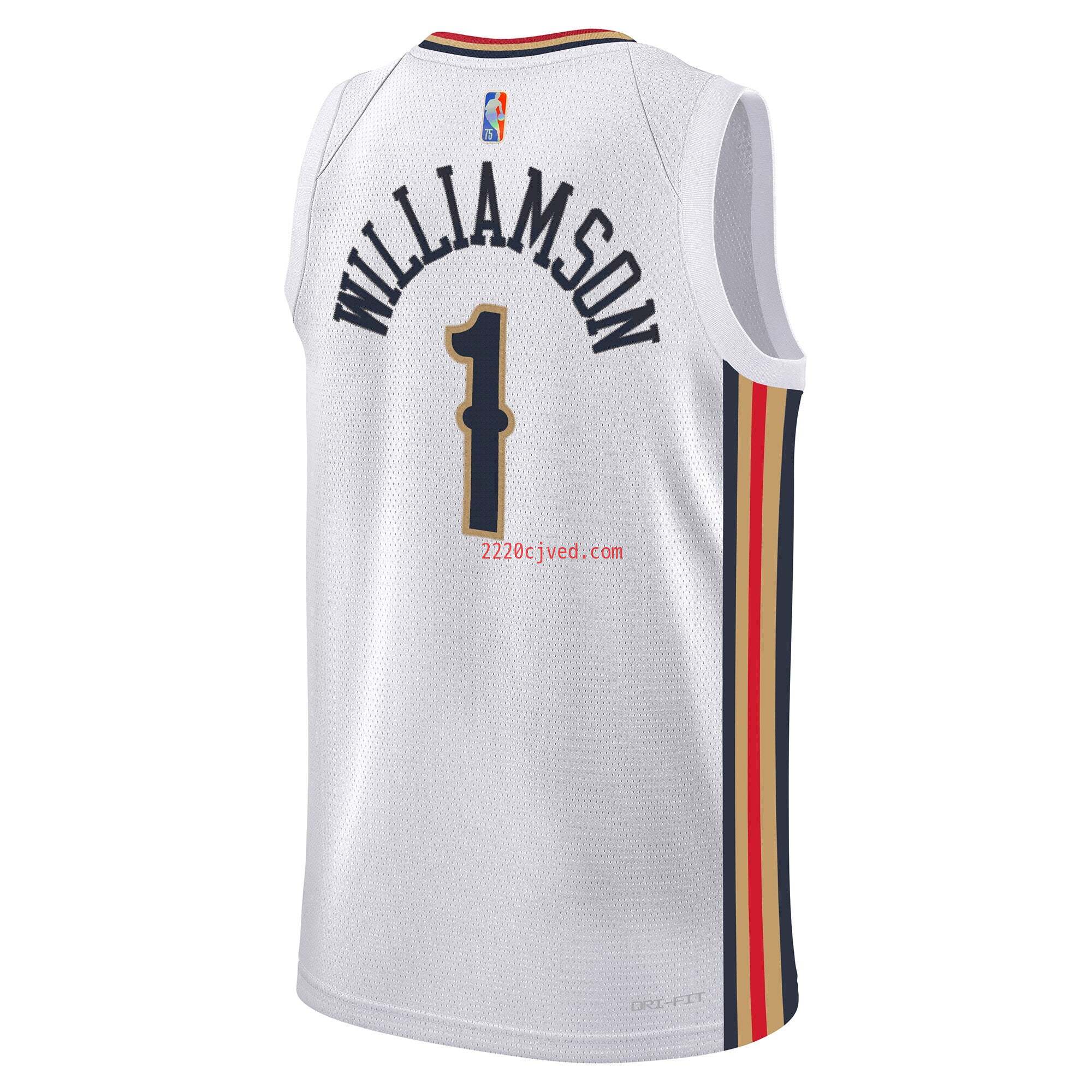预发布站点、Zion Williamson New Orleans Pelicans Youth 2021/22 Swingman Jersey - City Edition - White、FF-CUSTOM-12345
