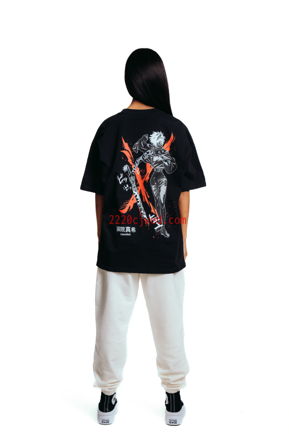 预发布站点、"Maki X Dragon-Bone - Jujutsu Kaisen" Oversized T-Shirt、mysite-12345