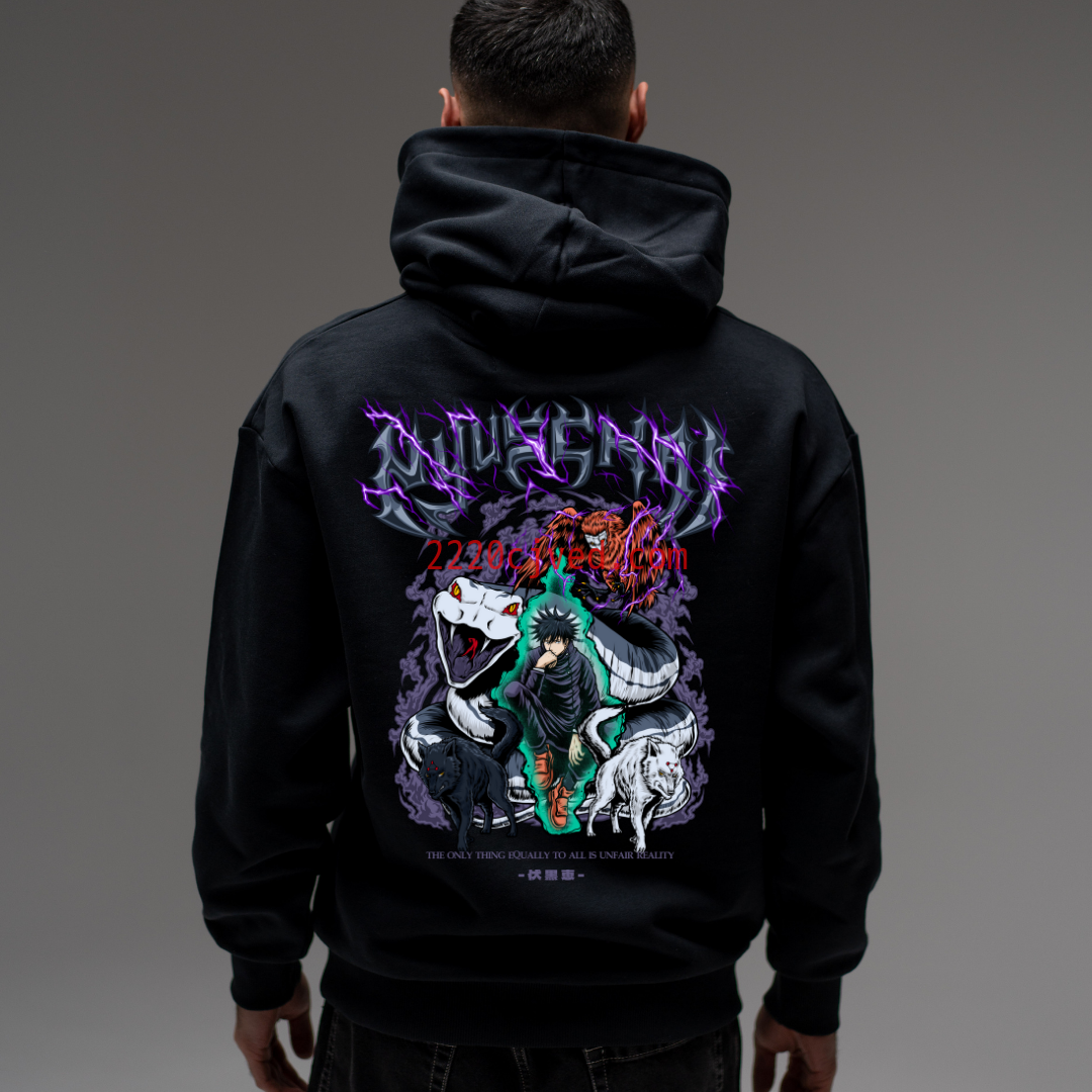 预发布站点、"Megumi X Reality - Jujutsu Kaisen" Hoodie、mysite-12345