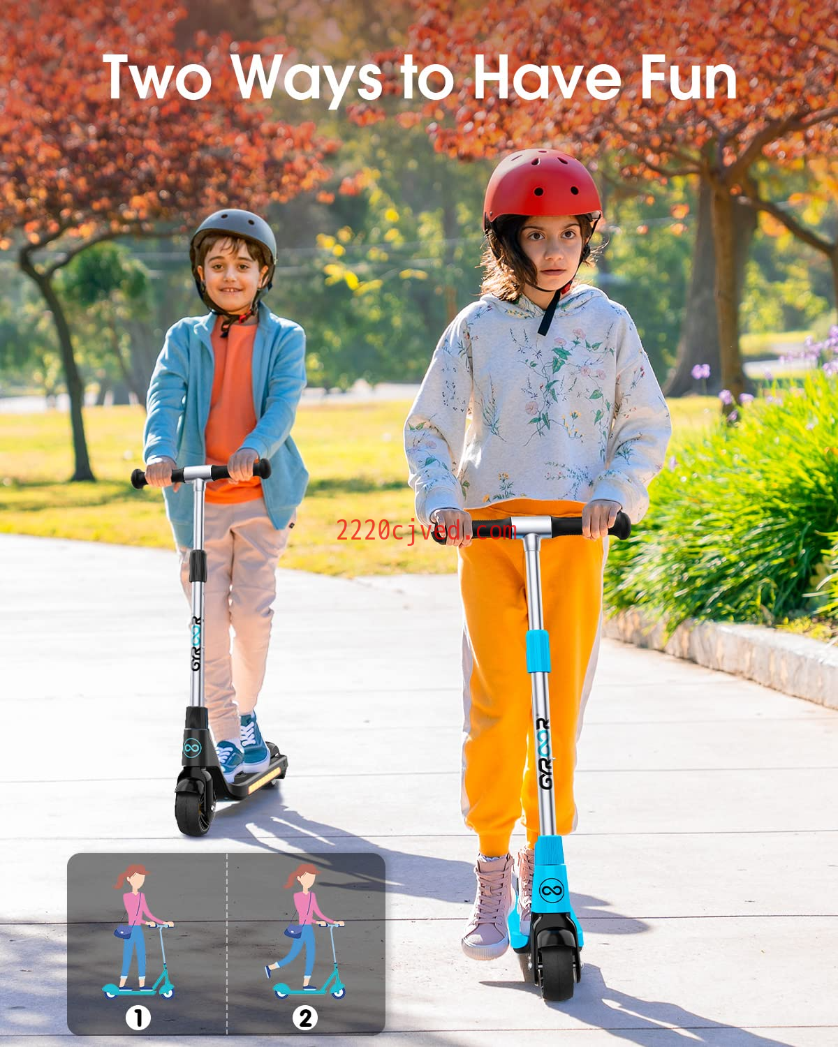 预发布站点、【Sports&Outdoors】Electric Scooter for Kids, Teens, Boys & Girls with Lightweight & Adjustable Handlebar、-12345