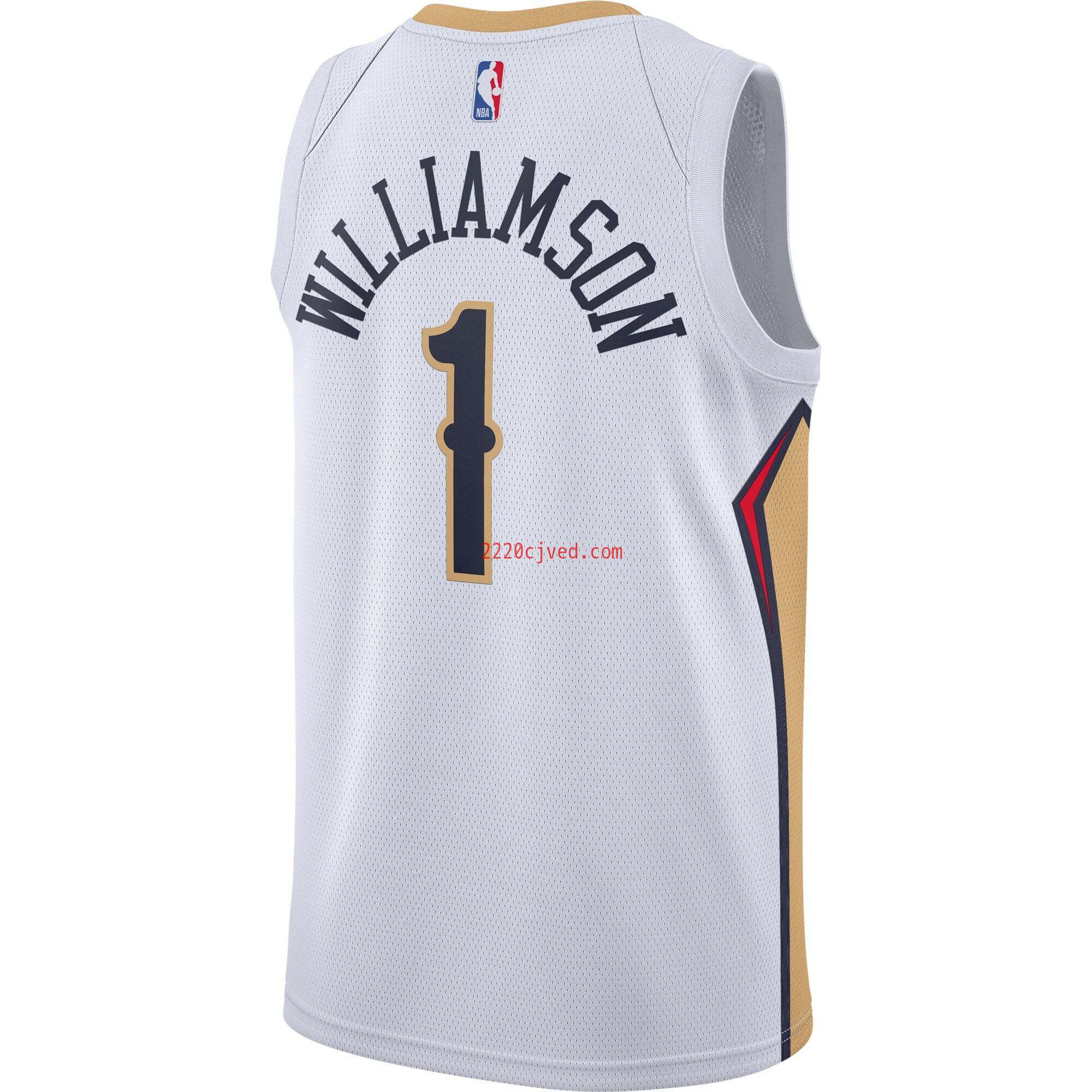 预发布站点、Zion Williamson New Orleans Pelicans Swingman Jersey - White - Association Edition、FF-CUSTOM-12345