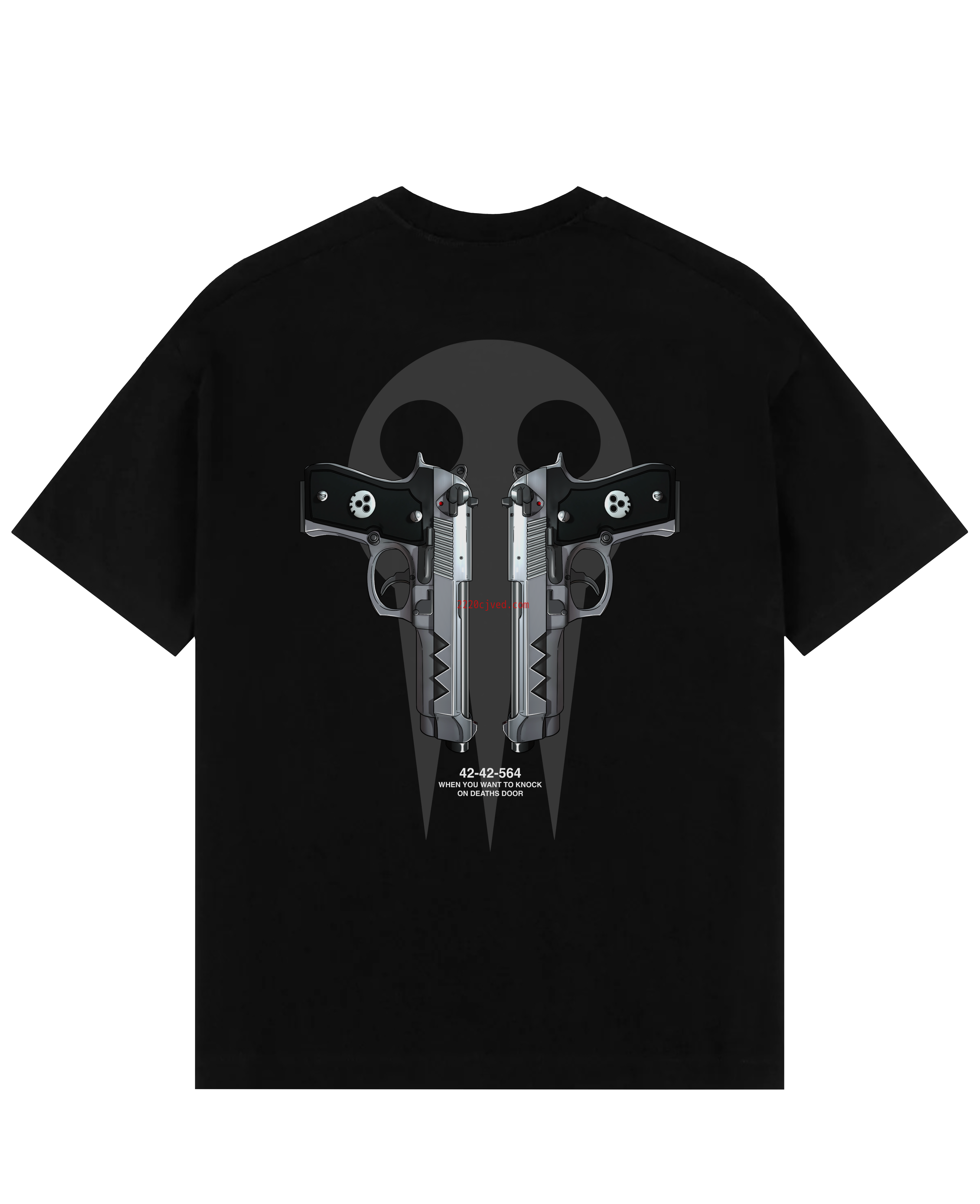 预发布站点、"Death the Kid X Demon Twin Guns - Soul Eater" Oversize T-Shirt、mysite-12345