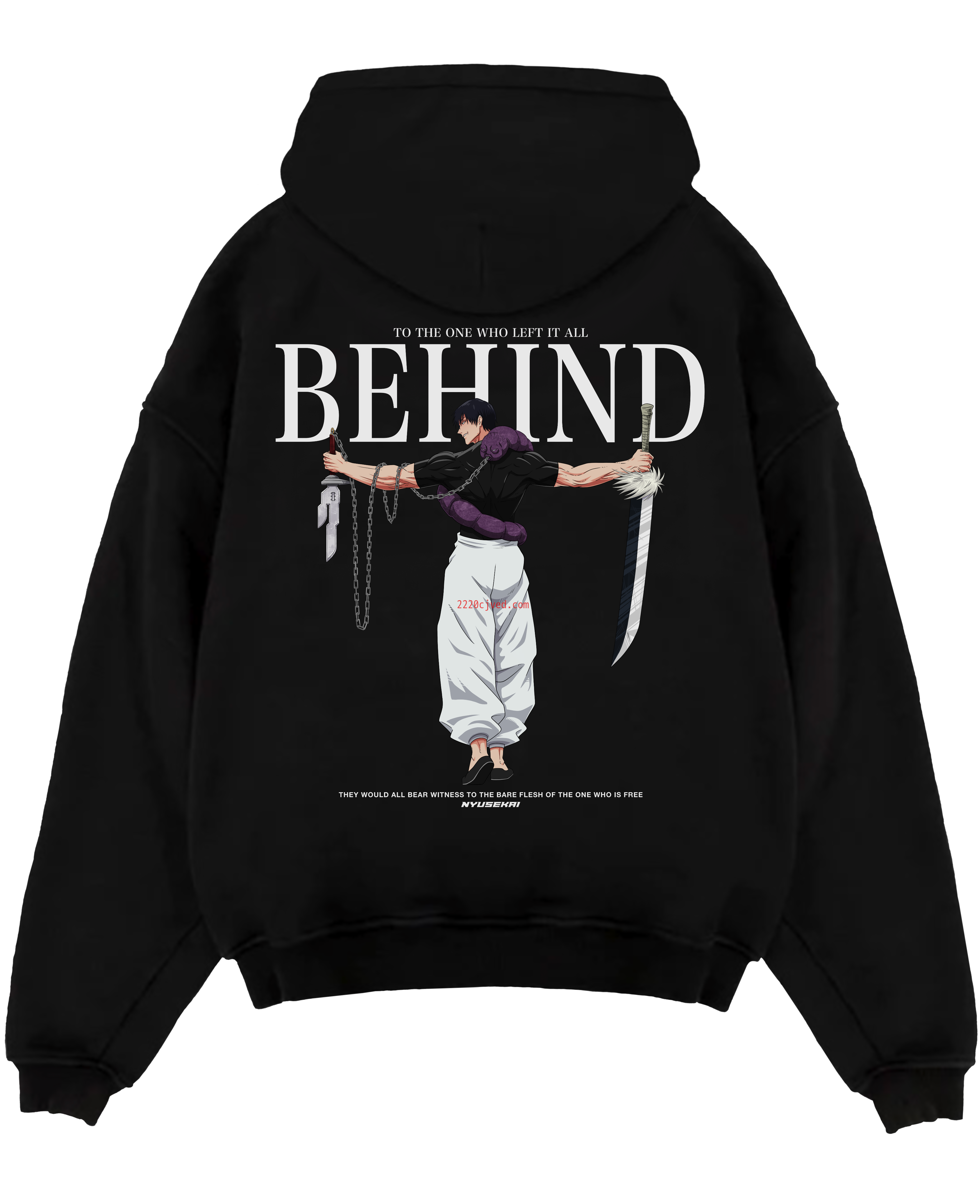 预发布站点、"Toji X The one who left it all behind - Jujutsu Kaisen" Hoodie、mysite-12345