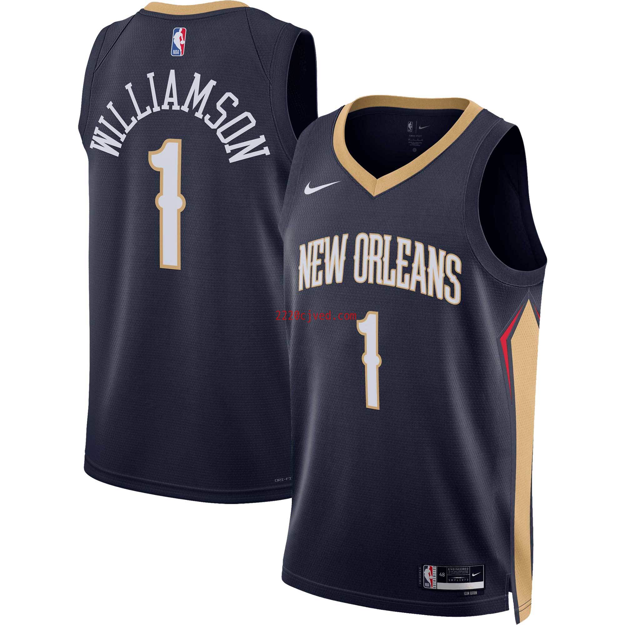 预发布站点、Zion Williamson New Orleans Pelicans Unisex Swingman Jersey - Association Edition - Navy、FF-CUSTOM-12345