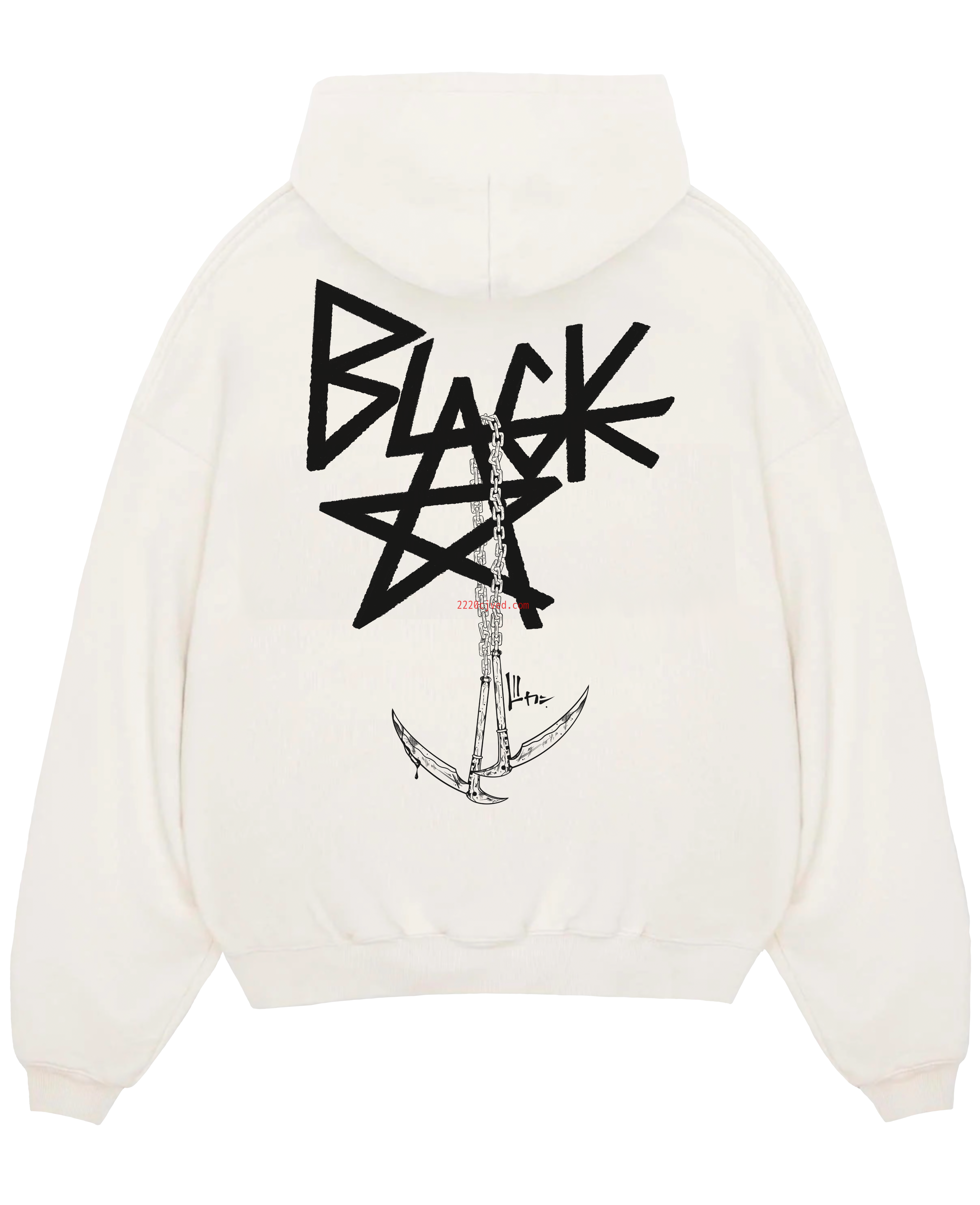 预发布站点、"Blackstar X Chain Scythe - Soul Eater" Hoodie、mysite-12345