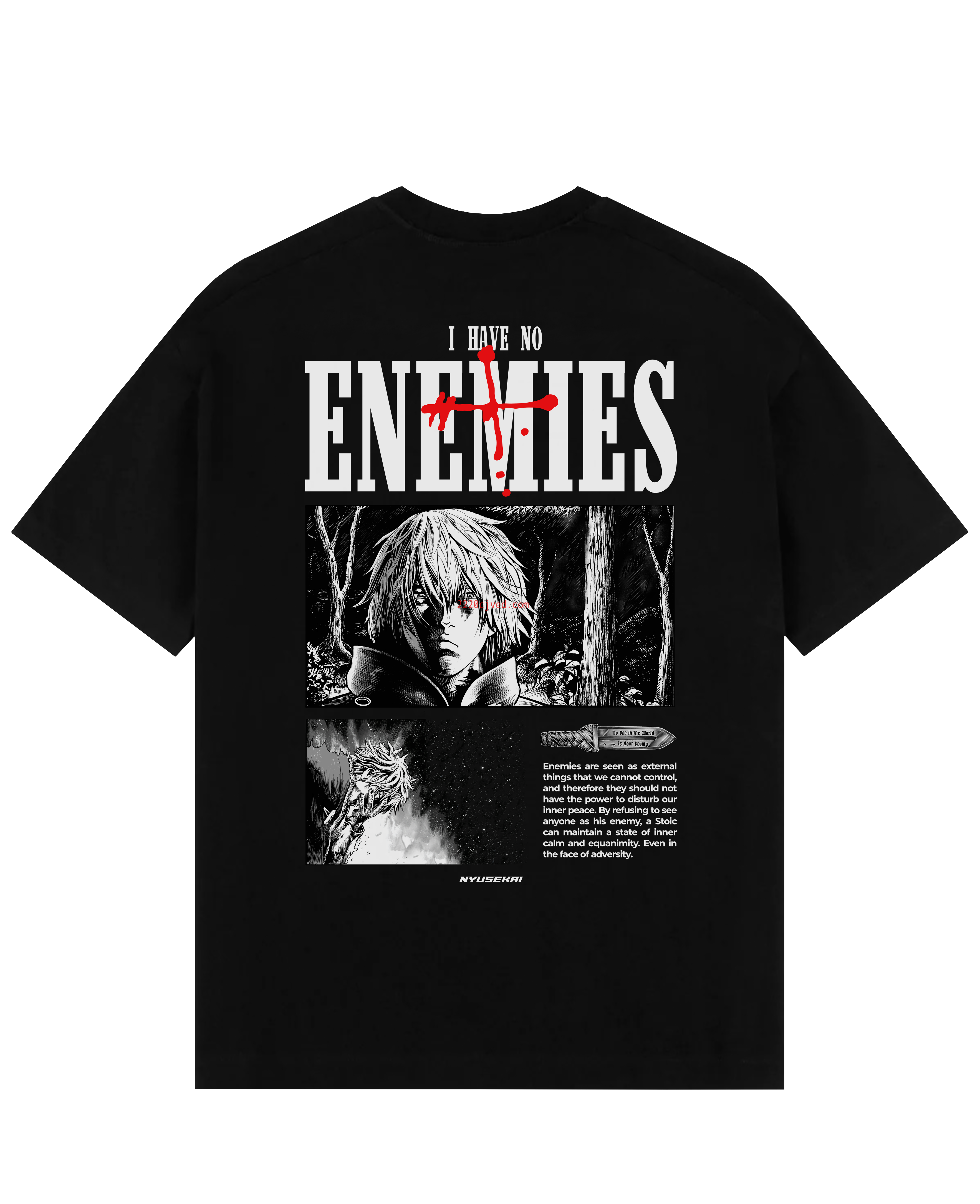 预发布站点、"Thorfinn X I have no enemies - Vinland Saga" Oversize T-Shirt、mysite-12345