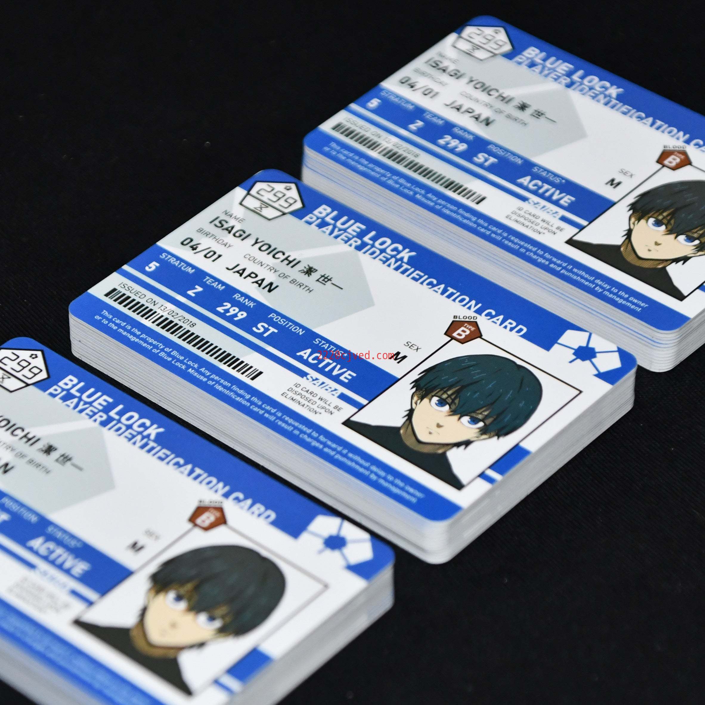 预发布站点、Blue Lock Identification Cards、mysite-12345