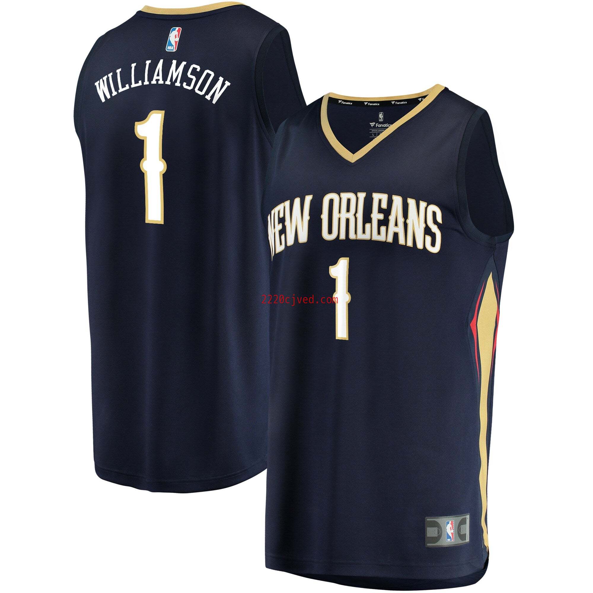 预发布站点、Zion Williamson New Orleans Pelicans Fanatics Branded Fast Break Replica Jersey Navy - Icon Edition、FF-CUSTOM-12345