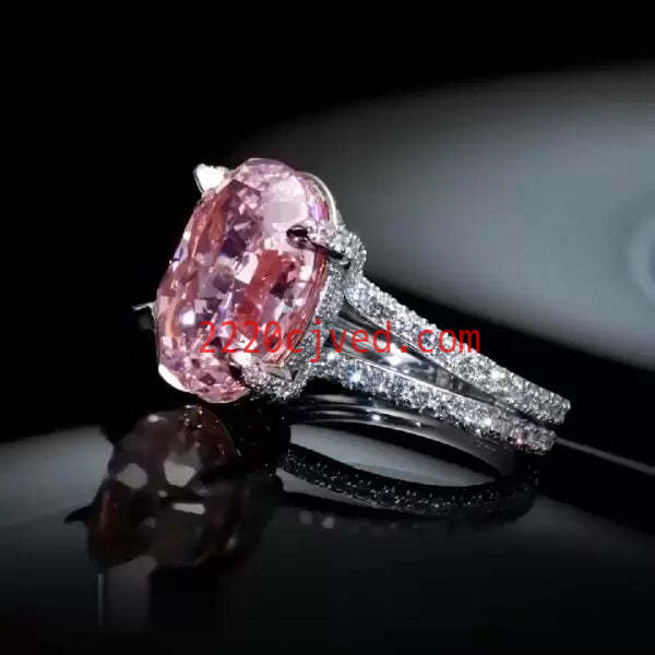 预发布站点、5ct Oval Cut Pink Sapphire Engagement Ring、testother-12345